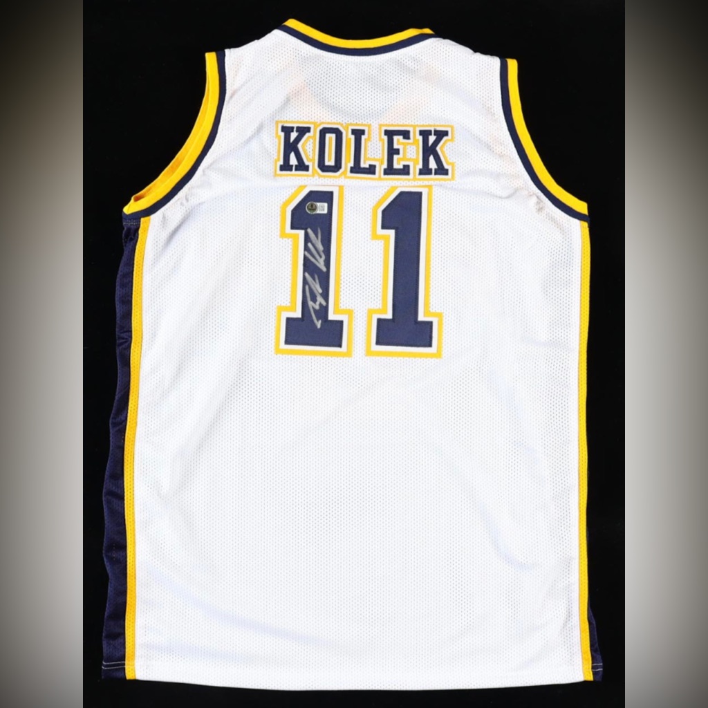 Tyler Kolek Signed Jersey (Beckett)